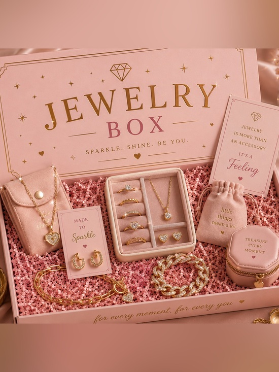 Jewelry - Mystery fashion  Jewelry  box gift surprise mix